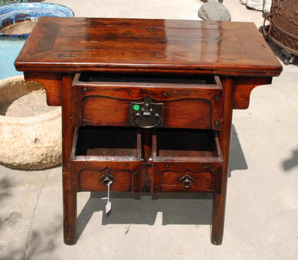 18th Century and Earlier Chinese Carved Cedar Chest, 18th Century or earlier