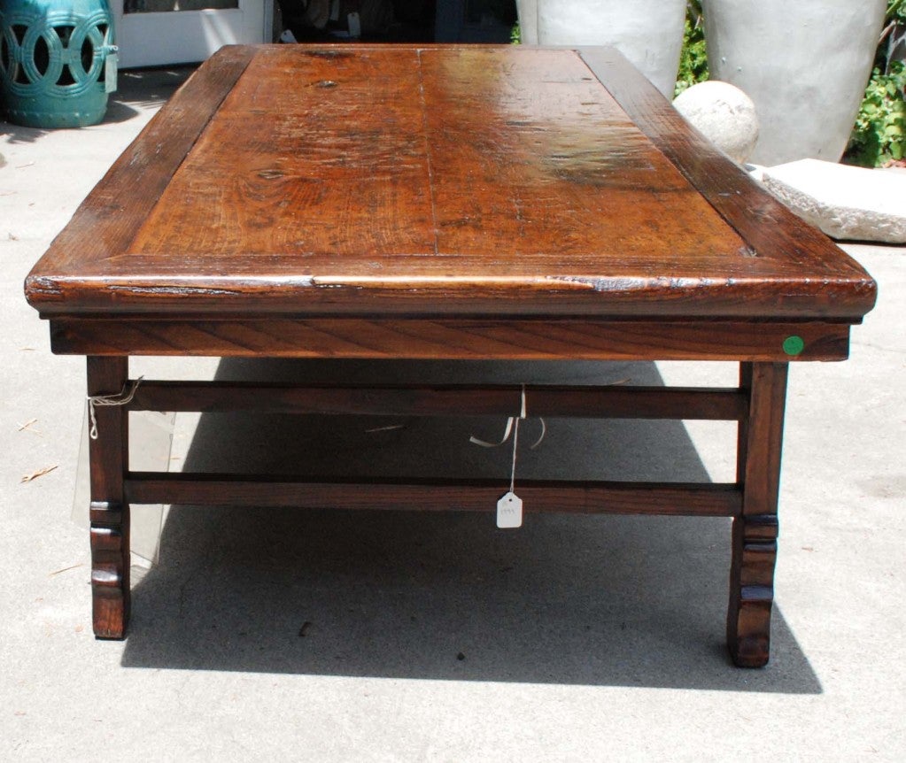 18th Century and Earlier Chinese Kangshi-Leg Coffee Table, Late 17th Early 18th Century
