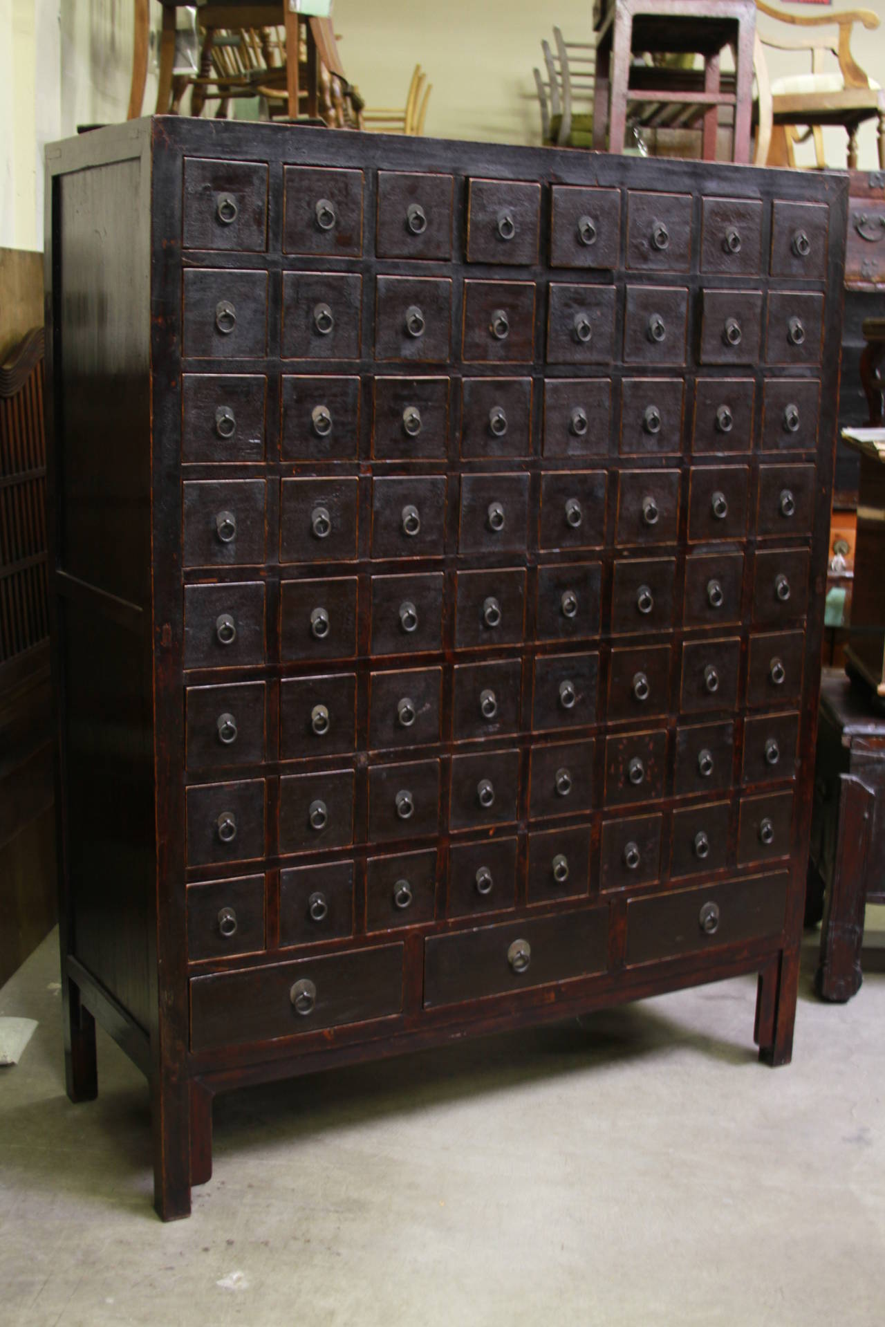 antique chinese medicine cabinet