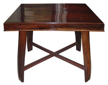 Art Deco Game Table, Circa 1930