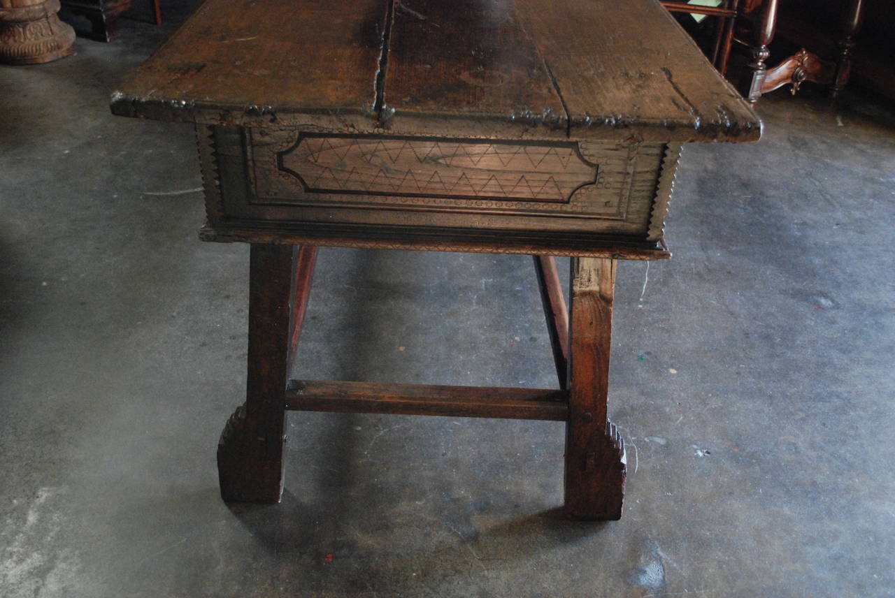 18th Century Portuguese Chestnut Table 2