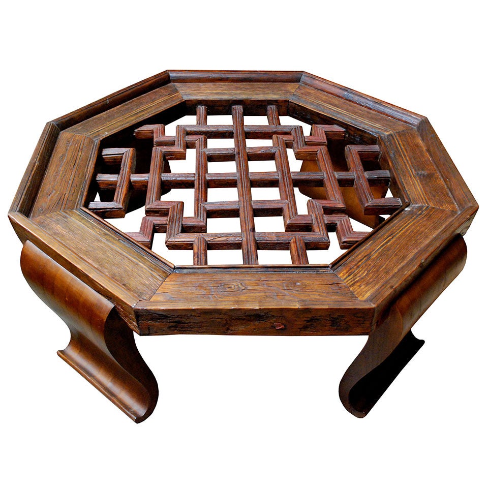 17th Century Chinese Octagon Coffee Table