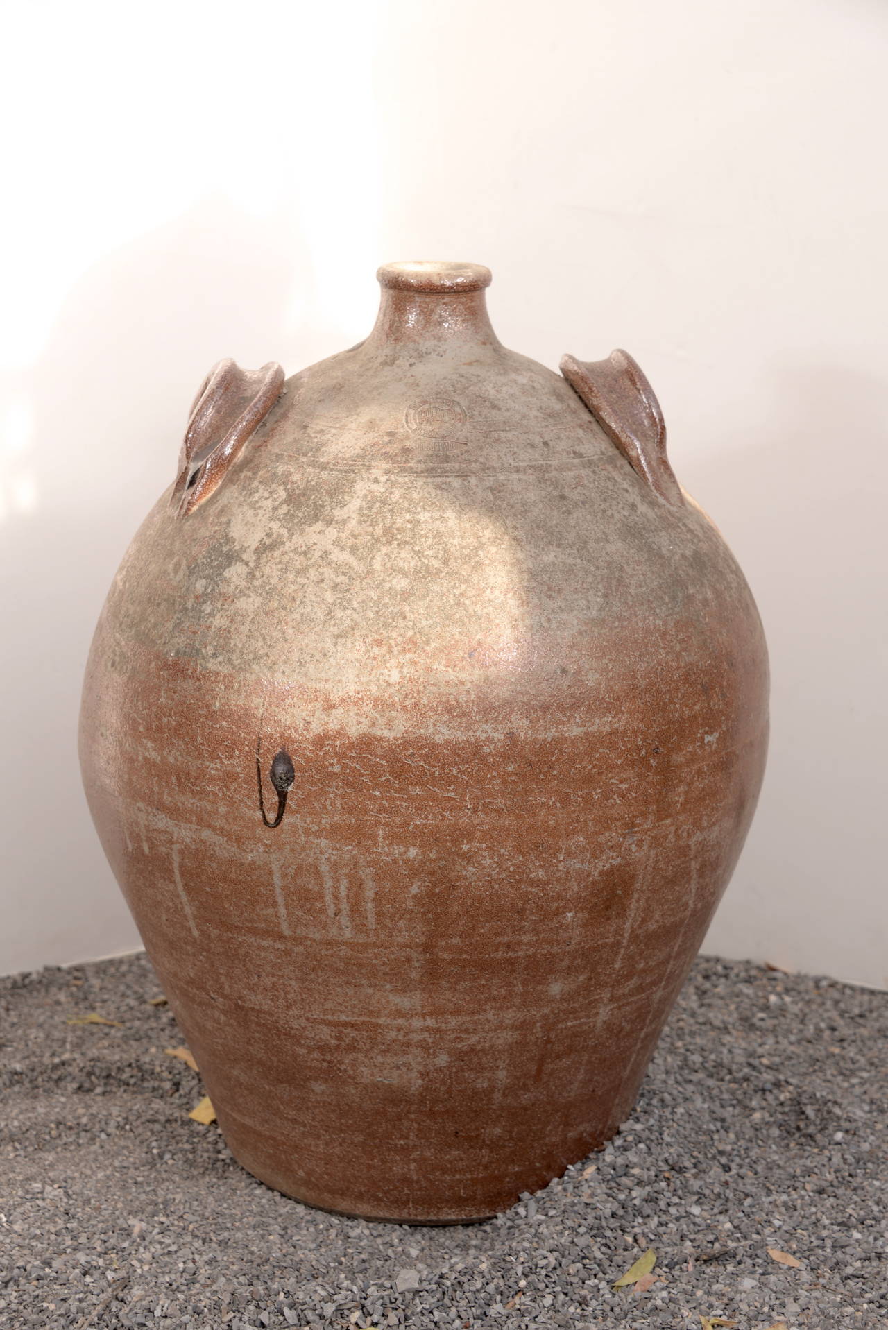 C. 1900 Spanish Terra Cotta Oil Jar