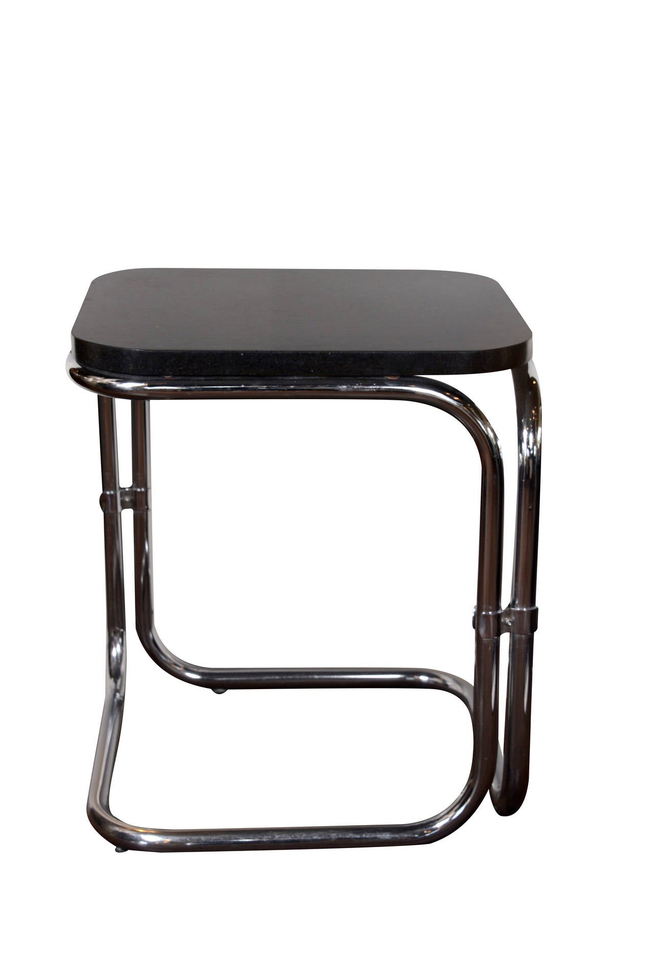 Contemporary french black and silver tables, 28