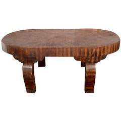 1960 Mid-Century Italian Marquetry Coffee Table