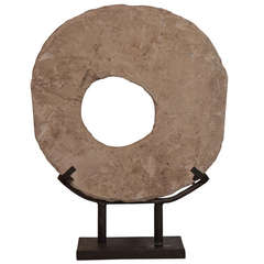 Antique Limestone Mile While on Museum Mount