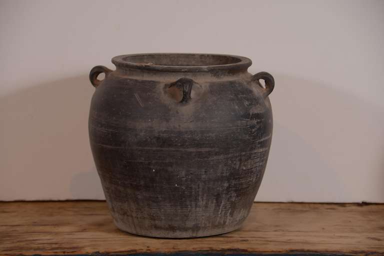 20th Century Unique Terracotta Pot