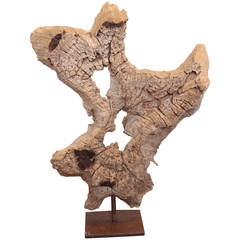 Lychee Wood Organic Sculptural Form