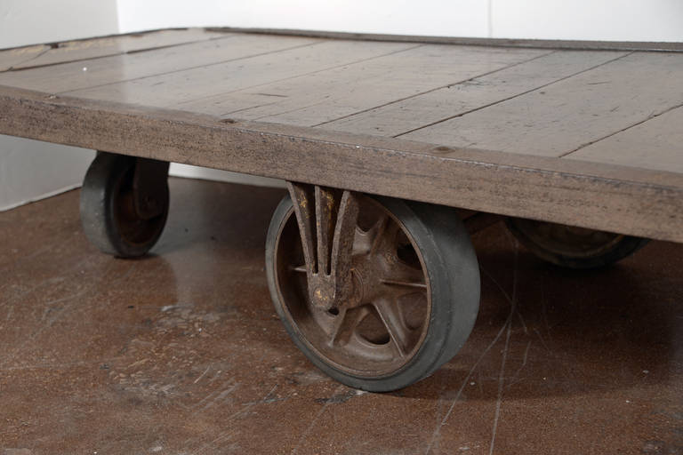 19th Century French Railway Coffee Table
