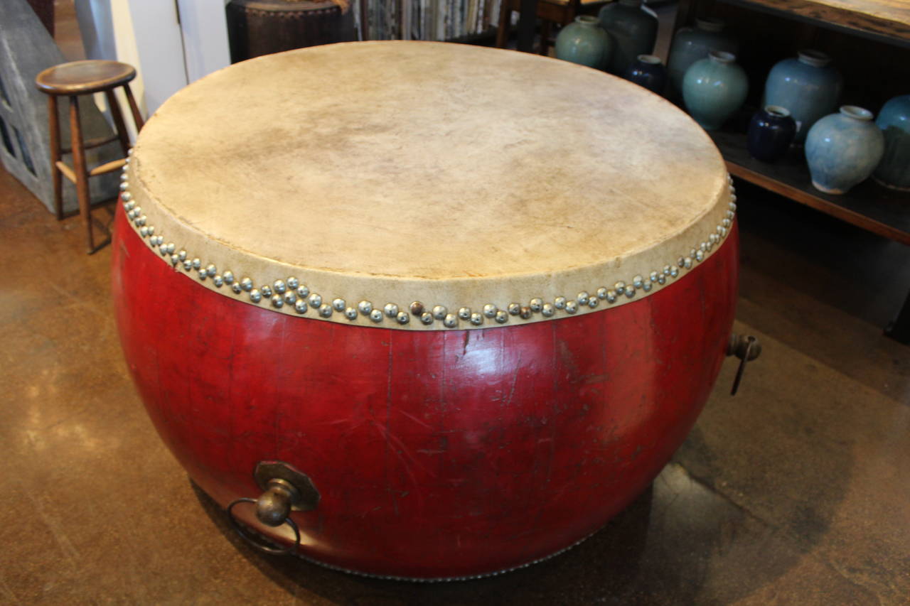 large chinese drum