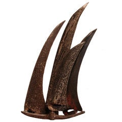 Vintage French Sails Sculpture