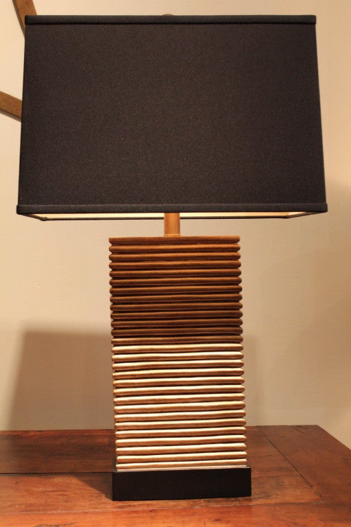 Stacks of Slats Lamp