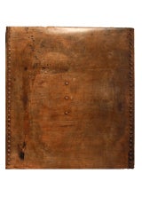Antique Tole French Riveted Panel