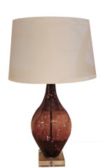 Lorenza Lamp in Sangria Glas
