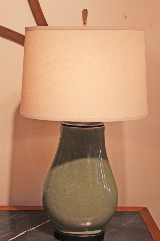 Square to Round Lamp