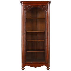 French Napoleon III Period Parisian Vitrine or Bookcase, Late 1800s