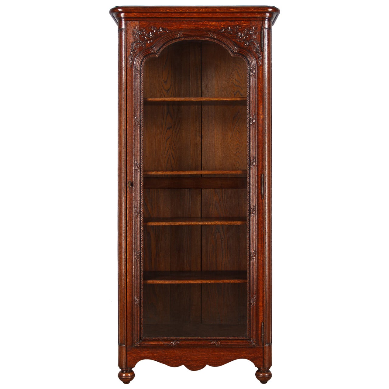 French Napoleon III Period Parisian Vitrine or Bookcase, Late 1800s