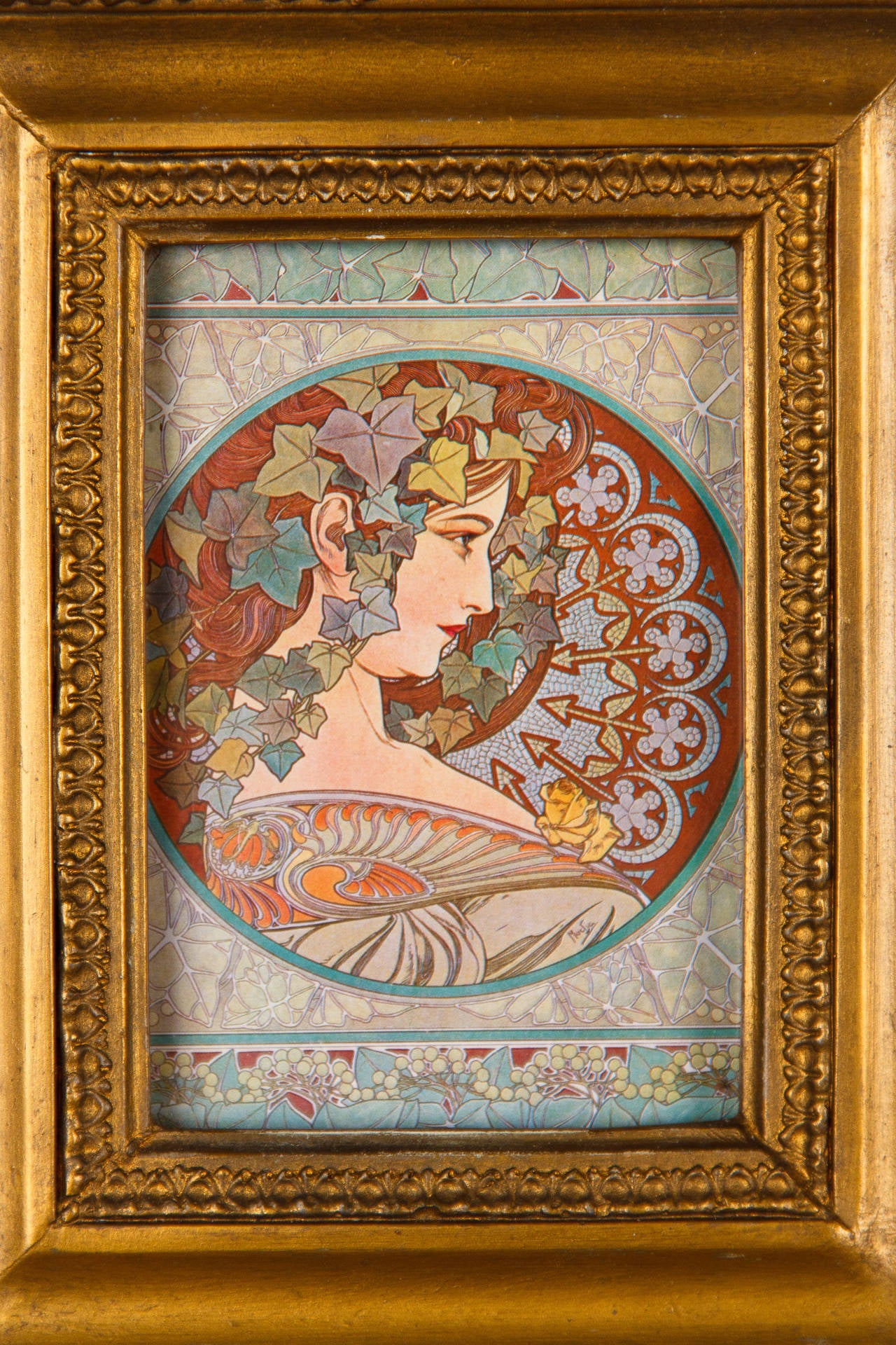 Pair of French Art Nouveau Frames In Excellent Condition In Austin, TX