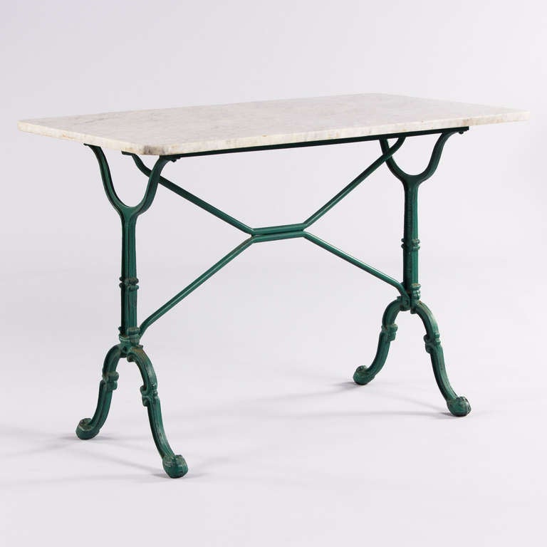MidCentury Italian Bistro Table at 1stDibs
