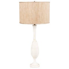 Vintage Italian Marble Lamp