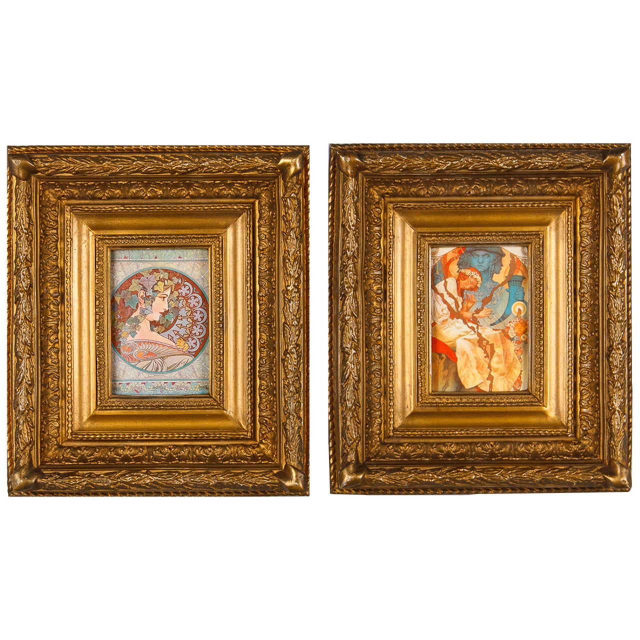 Pair of French Art Nouveau Frames