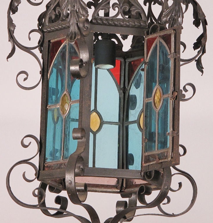 French Napoleon III Neo-Gothic Lantern