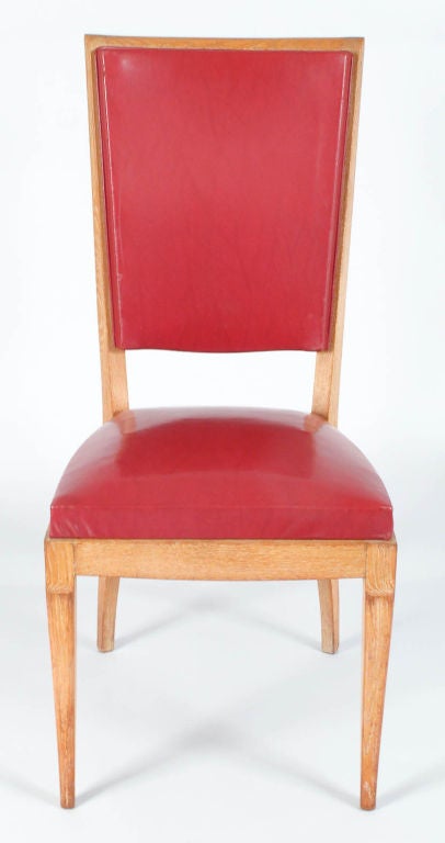 Set of 8 Mid-Century French Chairs