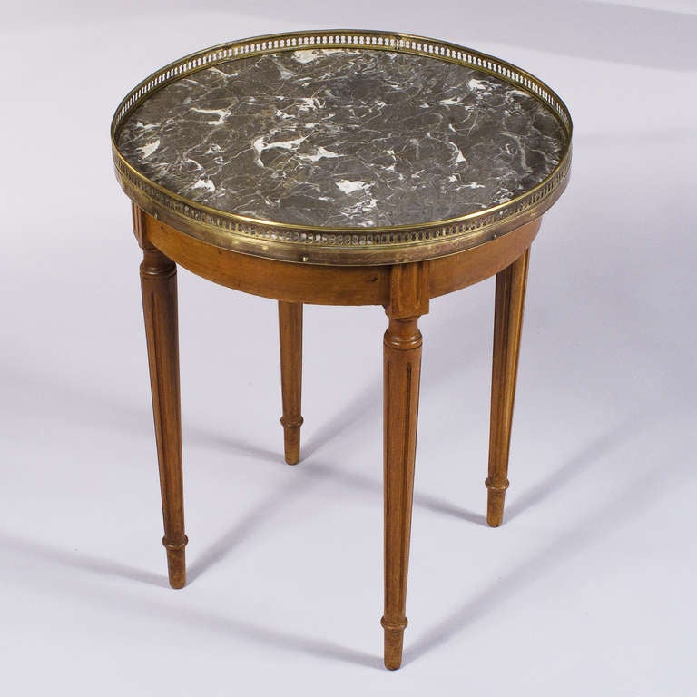 Louis XVI Style Round Side Table