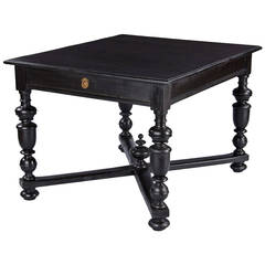 Painted French Renaissance Style Game or Center Table