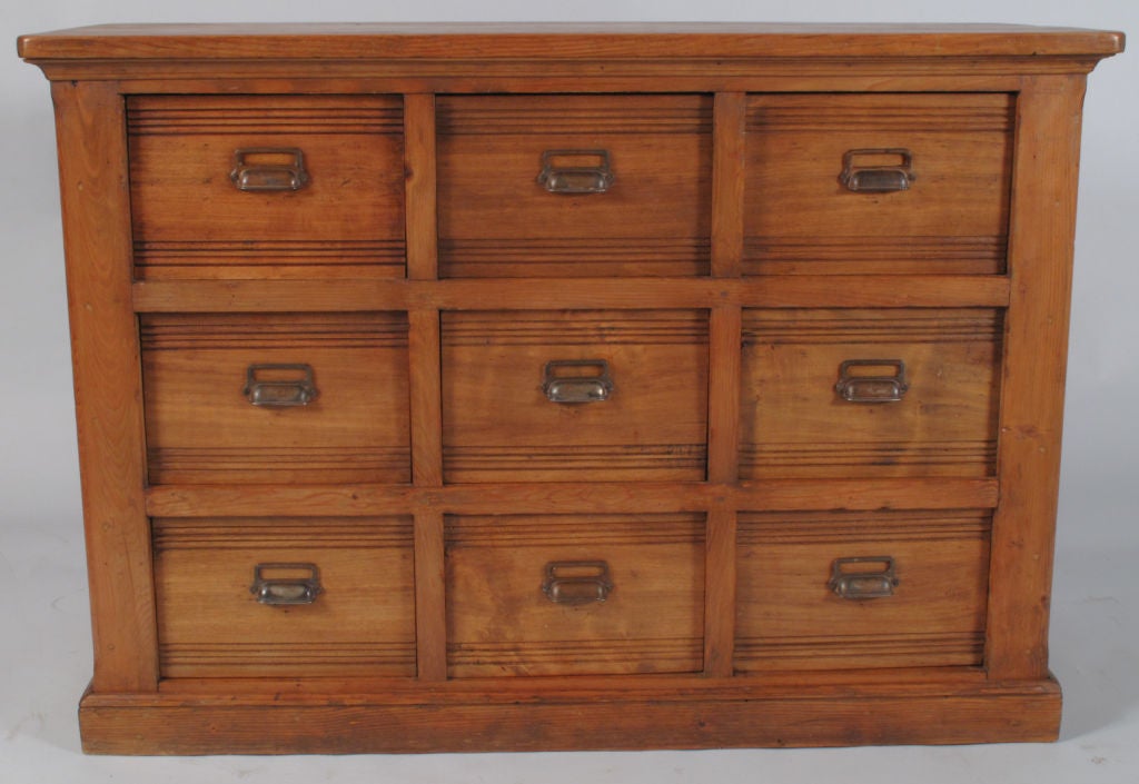 French Hardware Store Commercial Chest 2