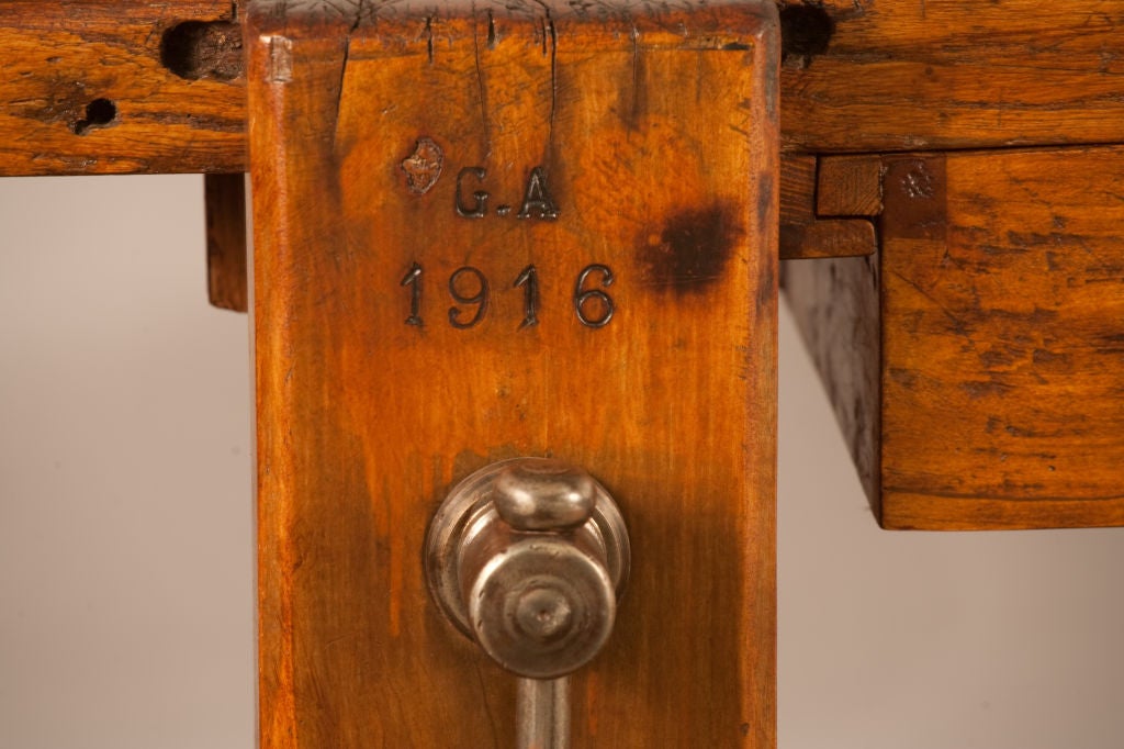 French Country Style Carpenter's Workbench 3