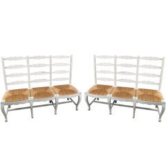 Pair of "Radassies" Benches from Provence