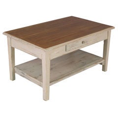 French Country Painted Coffee Table French Country Painted Coffee Table