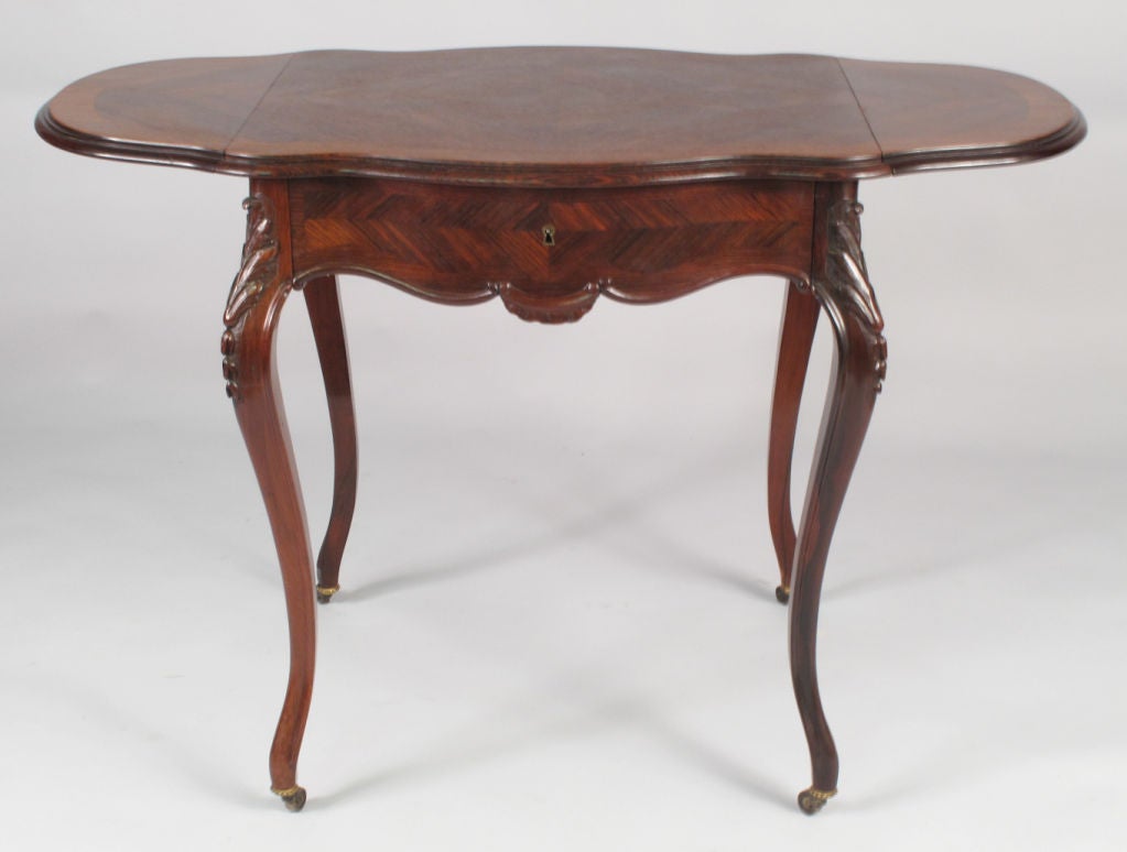 Napoleon III Drop Leaf Table