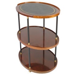 English Style Three-Tier Table