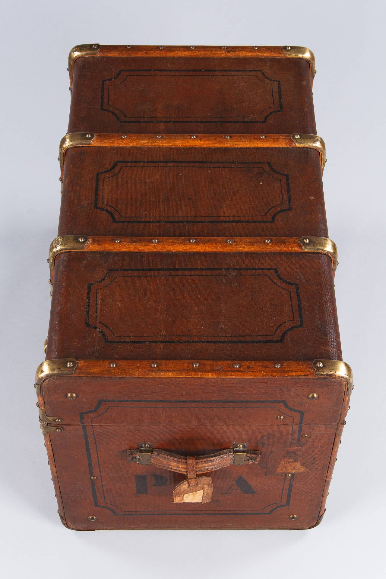 20th Century French Traveling Trunk from Provence, Early 1900s