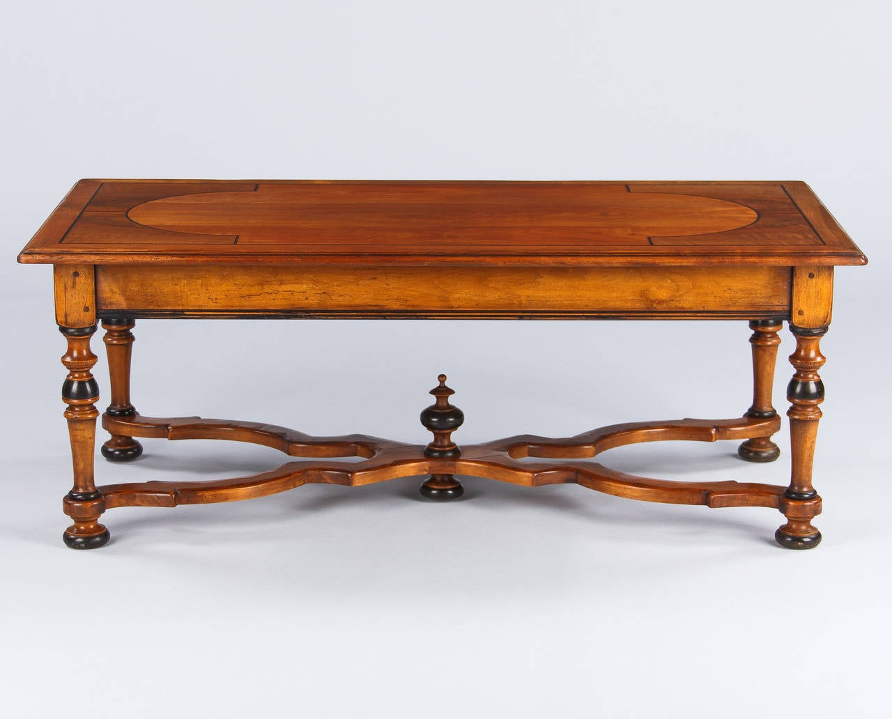 French Louis XIV Style Cherrywood Coffee Table, Early 1900s 2