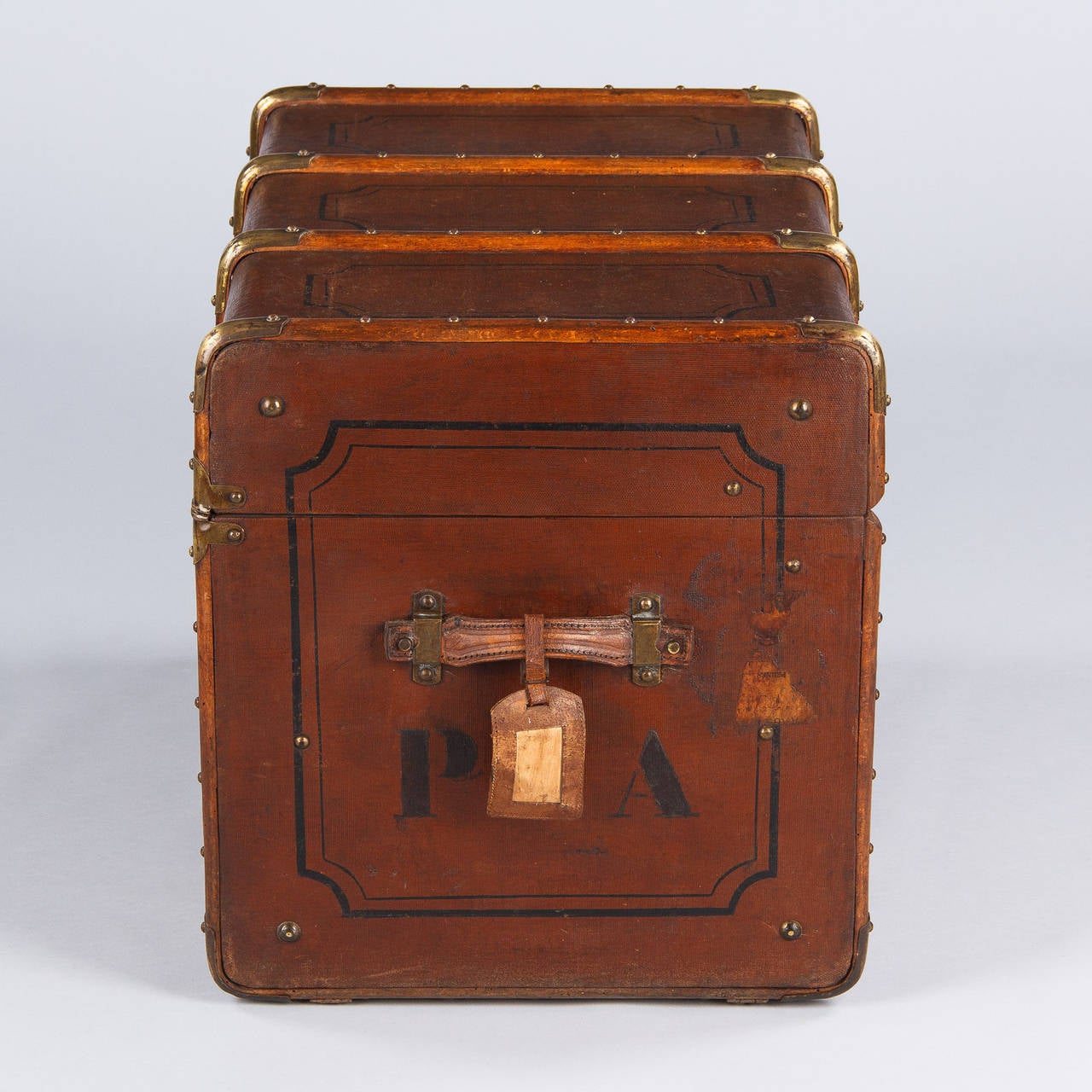 French Traveling Trunk from Provence, Early 1900s 4