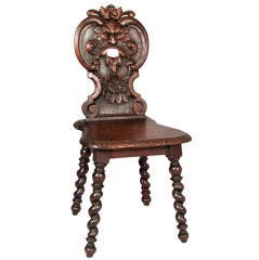 French Renaissance Style  Chair