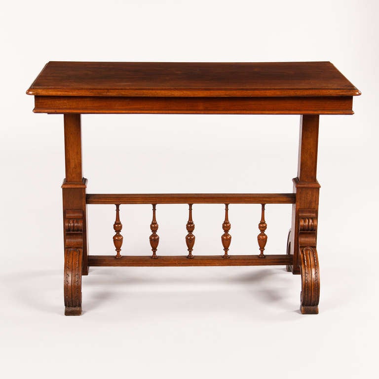 19th Century Rare Henri II Style Serving Table