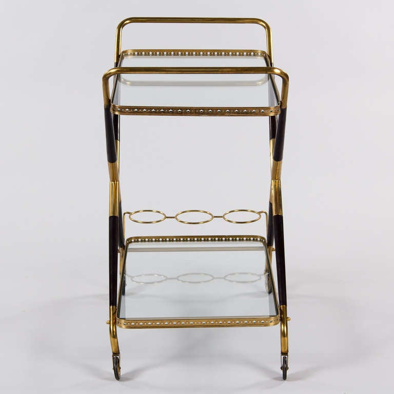 Mid-Century Bar Cart by Cesare Lacca 2