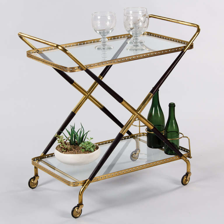 Mid-Century Bar Cart by Cesare Lacca 3