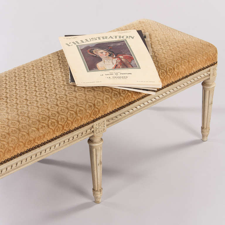 French Louis XVI Style Bench Banquette
