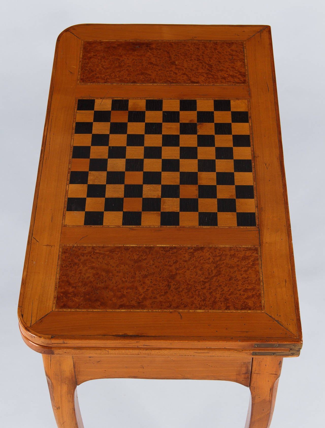 Early 1900s Louis XV Style Game Table from France 1