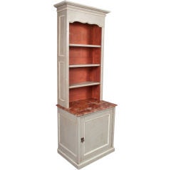 Painted Cabinet Bookcase from Provence