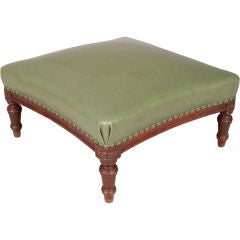 Antique Early 1900's French Ottoman