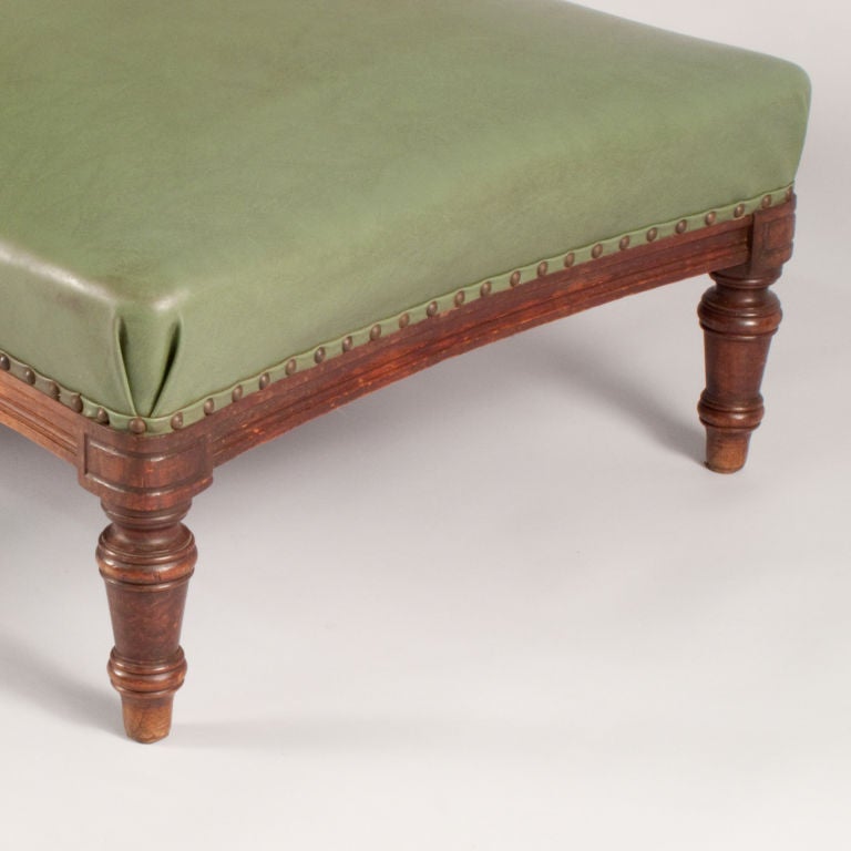 PVC Early 1900's French Ottoman