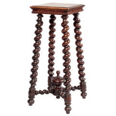 Antique Renaissance Style Pedestal Table
