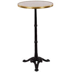 French "Mange Debout" Tall Bistro Table