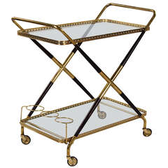 Mid-Century Bar Cart by Cesare Lacca